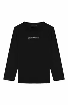 Хлопковый лонгслив Emporio Armani