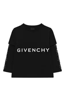 Хлопковый лонгслив Givenchy