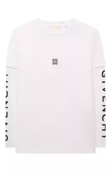 Хлопковый лонгслив Givenchy