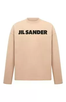 Хлопковый лонгслив Jil Sander