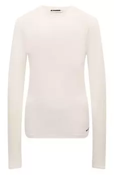 Хлопковый лонгслив Jil Sander