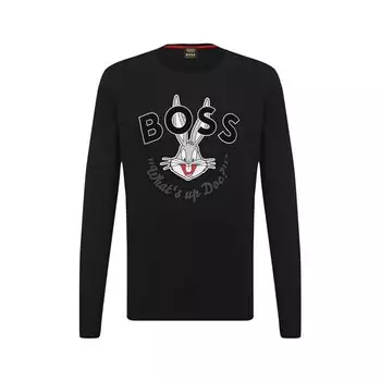 Хлопковый лонгслив Looney Tunes x Boss BOSS