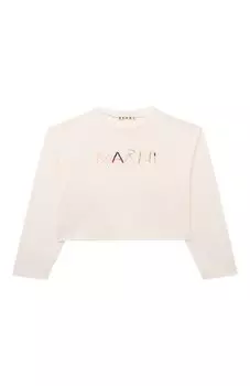 Хлопковый лонгслив Marni