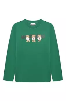 Хлопковый лонгслив Moschino
