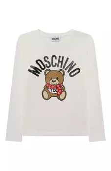 Хлопковый лонгслив Moschino
