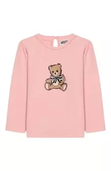 Хлопковый лонгслив Moschino