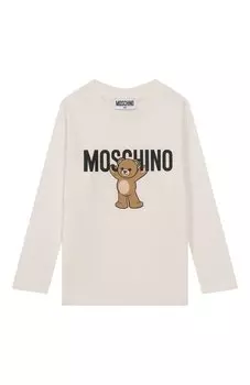 Хлопковый лонгслив Moschino