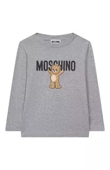 Хлопковый лонгслив Moschino