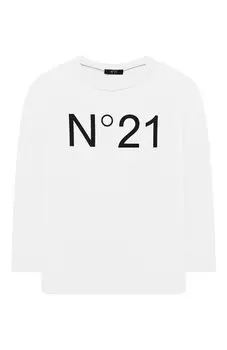 Хлопковый лонгслив N21