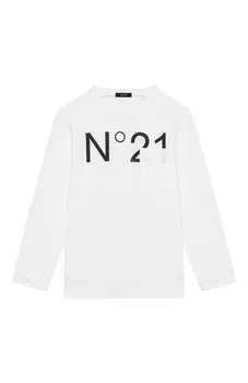 Хлопковый лонгслив N21