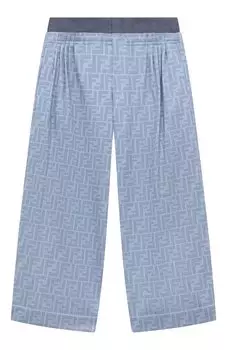 Хлопковые брюки Fendi