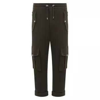Хлопковые брюки-карго Balmain