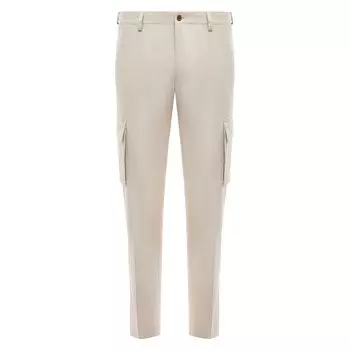 Хлопковые брюки-карго Corneliani