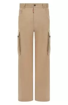 Хлопковые брюки-карго Dsquared2