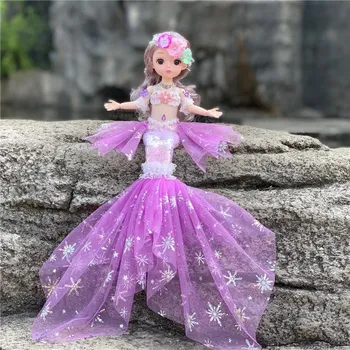45 см Детская кукла Bjd с подвижными суставами, игрушка-русалка для плавания