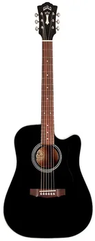 Акустическая гитара Guild Guild D-140CE Black Dreadnought Cutaway Acoustic Electric 2023 - Black