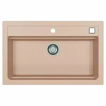 Мойка кухонная Alveus Granital Atrox 40 Terra-G22 790х500х195 с сифоном, бежевая