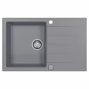 Мойка кухонная Alveus Granital Cadit 20 Concrete-G81 790х500х200 с сифоном, серая