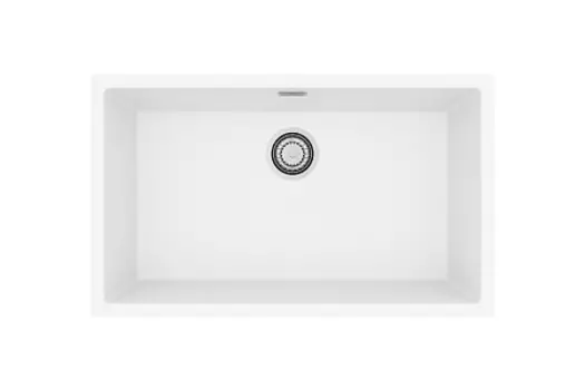 Мойка кухонная Alveus OMNI 40 GRANITAL ARCTIC-G11 750x450x198 с сифоном 1145083