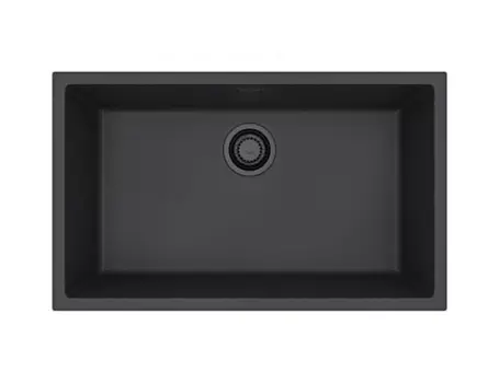 Мойка кухонная Alveus OMNI 40 GRANITAL DEEP BLACK-G90 BE 750x450x198 с сифоном 1148151