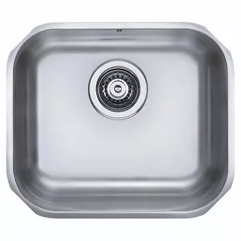 Мойка кухонная Alveus Variant 40 SAT 340х400х185 слив вдоль длинной стороны, нержавеющая сталь, с си