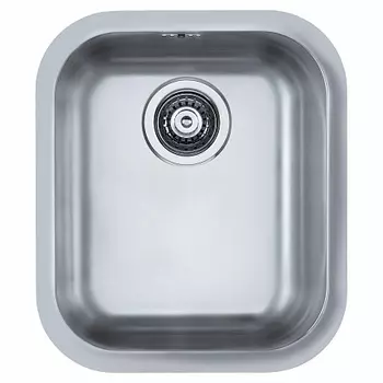 Мойка кухонная Alveus Variant 40 SAT 340х400х185 слив вдоль короткой стороны, нержавеющая сталь, с с