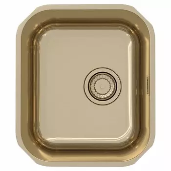 Мойка кухонная Alveus Variant Monarch 40 Bronze 340х400х185 нержавеющая сталь, с выпуском, без сифон