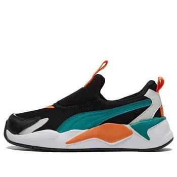 Кроссовки rs-x3 slip-on 'black parasailing' Puma, черный