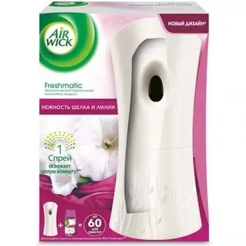 освежитель воздуха AIR WICK (комплект) Touch of Lux, Нежность шелка и Лилии