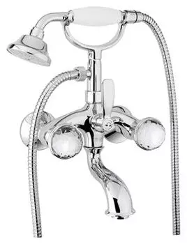 Смеситель для ванны Fiore XT Sky 17CR0610, хром/Swarovski