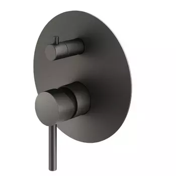 Смеситель для ванны с душем Plumberia Selection IXO XO1901GR графит матовый
