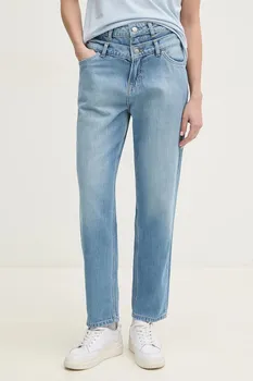 Джинсы TAPERED JEANS UHW DOUBLE зауженные Pepe Jeans, синий