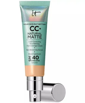 CC+ Крем-матовая основа SPF 40 It Cosmetics, цвет Light Medium Warm