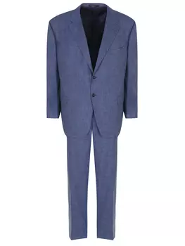 Костюм из шерсти и шелка CORNELIANI
