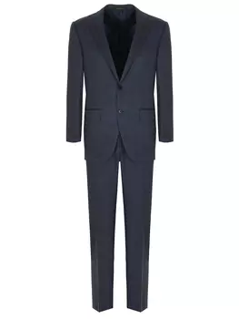 Костюм из шерсти и шелка CORNELIANI
