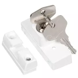Замок накладной оконный, Trodos, Baby Safe Lock, 213102, белый