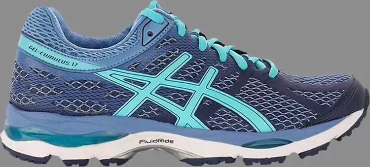Кроссовки wmns gel cumulus 17 'deep cobalt turquoise' Asics, синий