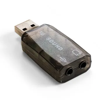 Звуковая карта внешняя ExeGate EX-AU-01N, 2.0, USB, Bulk (EX294787RUS)