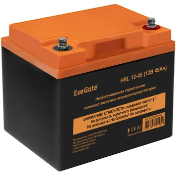 Аккумуляторная батарея для ИБП Exegate HRL HRL 12-45, 12V, 45Ah (EX285666RUS)