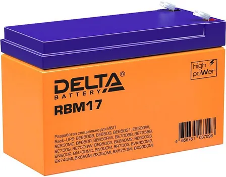 Аккумуляторная батарея для ИБП Delta RBM17, 12V, 7.2Ah (DELTA RBM17)
