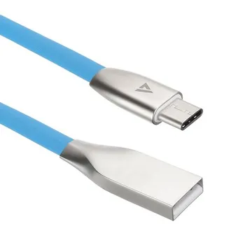 Кабель интерфейсный ACD ACD-U922-C2L Infinity Type-C; USB-A TPE, 1.2м, синий