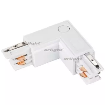 Коннектор угловой LGD-4TR-CON-L-EXT-WH (C) (Arlight, IP20 Пластик, 3 года) 024718