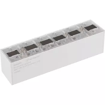 Коннектор прямой MAG-CON-45-I-POWER (WH, 5LN) (Arlight, IP20 Металл, 3 года) 046837