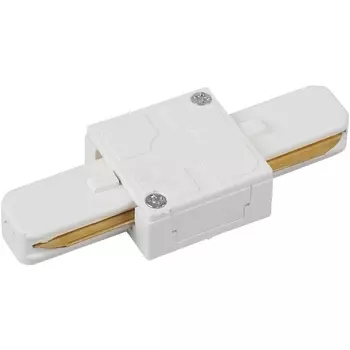Коннектор прямой TR7-C 2W I WH для однофазного шинопровода белый Б0032176 ЭРА
