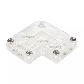 Коннектор угловой для ленты ARL-50000PV (15.5x6mm) прозрачный (Arlight, Пластик) 027062