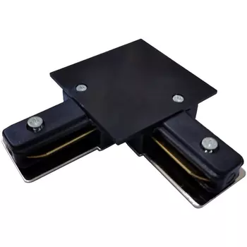 Коннектор угловой для однофазного встраиваемого шинопровода Elektrostandard Track Rail BK Recessed TRCM-1-1-L-BK