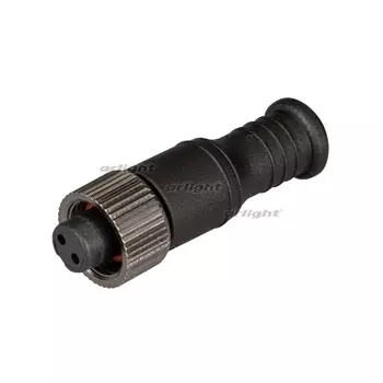 Коннектор NEO-CAP-R15-CON-F (BK) (Arlight, IP67 Пластик, 3 года) 028121
