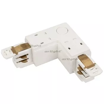 Коннектор угловой LGD-4TR-CON-L-EXT-WH (D) (Arlight, IP20 Пластик, 3 года) 029299