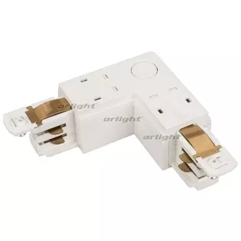 Коннектор угловой LGD-4TR-CON-L-INT-WH (D) (Arlight, IP20 Пластик, 3 года) 029300