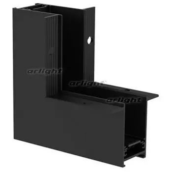 Коннектор угловой MAG-CON-2538-F-L90-INT (BK, внутренний) (Arlight, IP20 Металл, 3 года) 034230